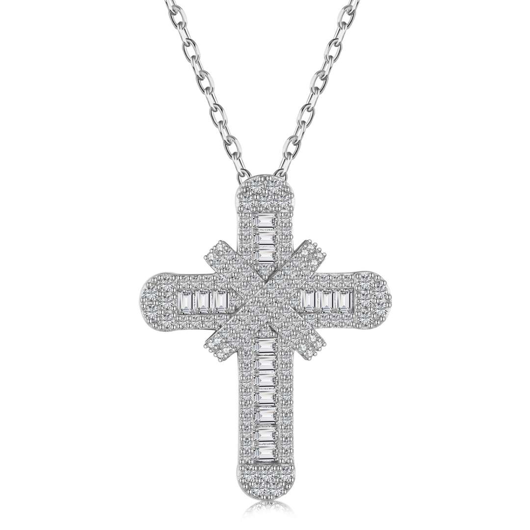 [Polaidi Jewelry]Gypsophila With Dimonds Necklace
