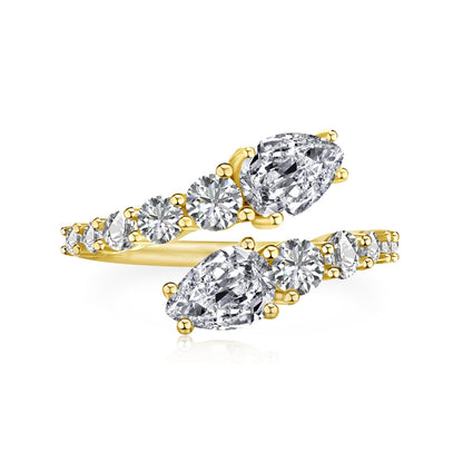 [Polaidi Jewelry]Delicate Lively Snake Shape Daily Ring