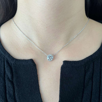 [Polaidi Jewelry]Luxurious Round Cut Necklace