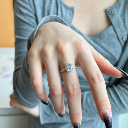 [Polaidi Jewelry]Dazzling Resplendent Round Cut Wedding Ring