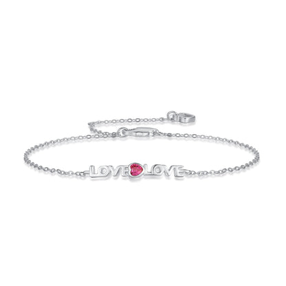 [Polaidi Jewelry]Romantic Heart Shape Lover Bracelet