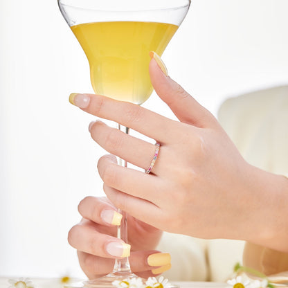 [Polaidi Jewelry]Elegant Vivid Round Cut Daily Ring
