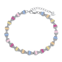 [Polaidi Jewelry ]Radiant Water Drop Shape Daily Bracelet