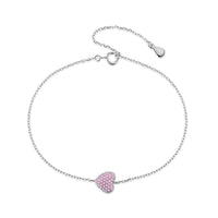 [Polaidi Jewelry ]Heart-Shaped Gentle and Versatile Bracelet