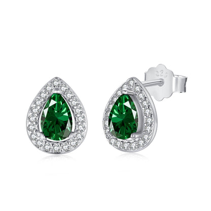 [Polaidi Jewelry]Luxurious Water Drop Shape Earrings