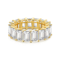 [Polaidi Jewelry ]0.75 Carat Elegant Emerald Cut Tennis Ring