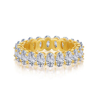 [Polaidi Jewelry ]Ornate Oval Cut Tennis Ring