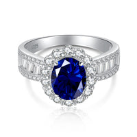 [Polaidi Jewelry ]1.5 Carat Dazzling Charming Oval Cut Banquet Ring