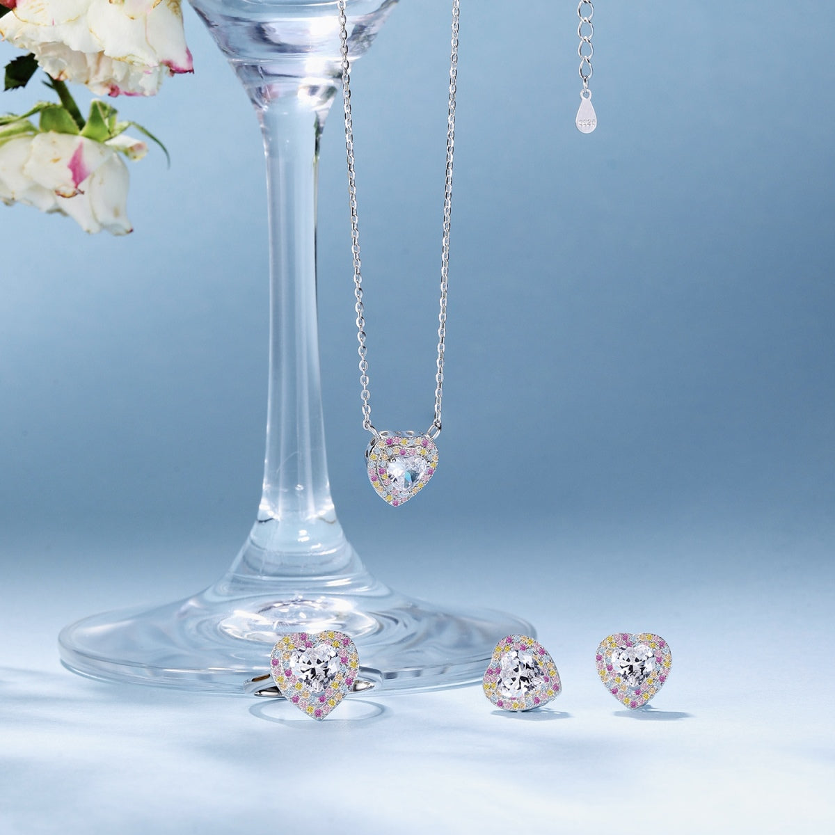 [Polaidi Jewelry]Exquisite Heart Shape Necklace