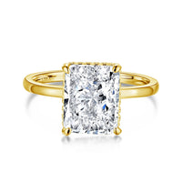 [Polaidi Jewelry ]4.0 Carat Ornate Enchanting Radiand Cut Banquet Ring