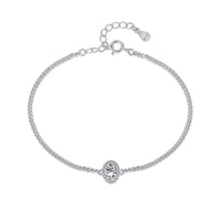 [Polaidi Jewelry ]Exquisite Oval Shape Bracelet