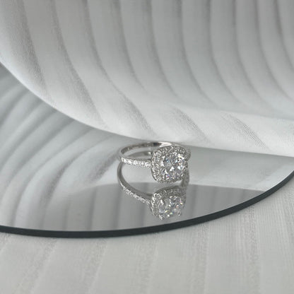 [Polaidi Jewelry]Dazzling Resplendent Round Cut Wedding Ring