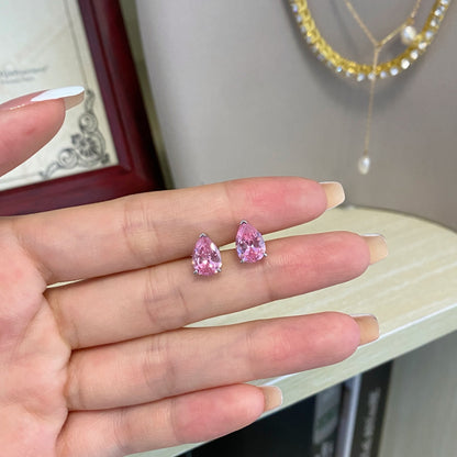 [Polaidi Jewelry]Ornate Water Drop Shape Earrings