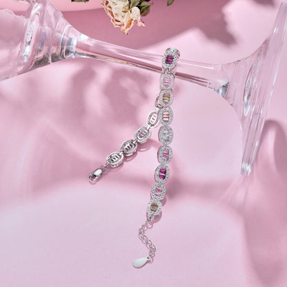 [Polaidi Jewelry]Exquisite Ornate Emerald Cut Daily Bracelet