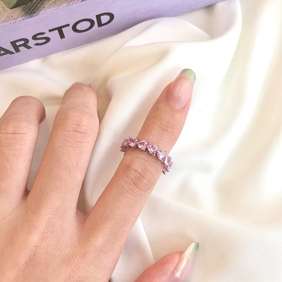 [Polaidi Jewelry]0.25 Carat Radiant Romance Heart Cut Lover Ring