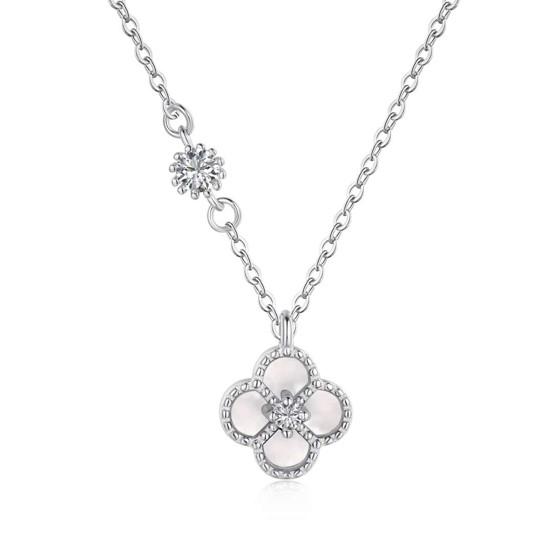 [Polaidi Jewelry]Delicate Flower Shape Necklace