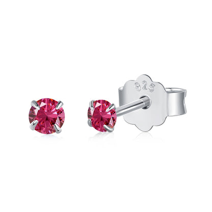 [Polaidi Jewelry]Delicate Solitaire Earrings