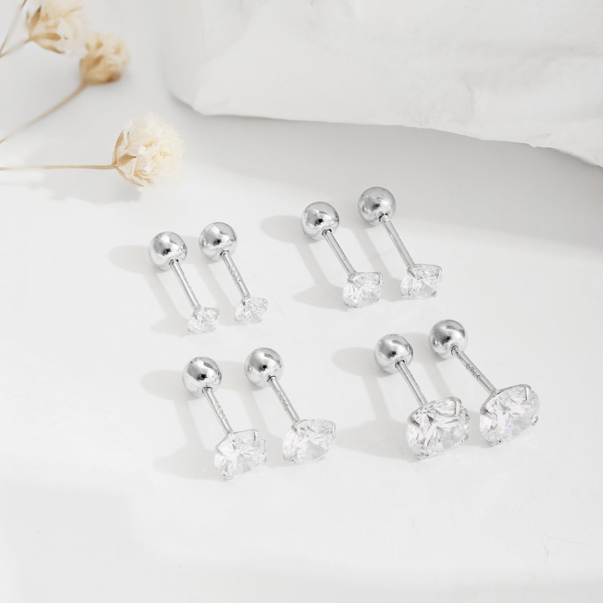 [Polaidi Jewelry]Unique U-Shaped Ear Bone Earrings
