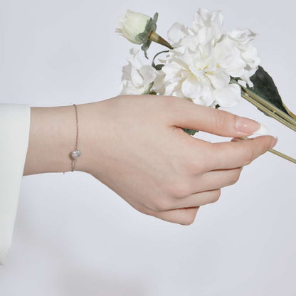[Polaidi Jewelry]Heart-Shaped Gentle and Versatile Bracelet