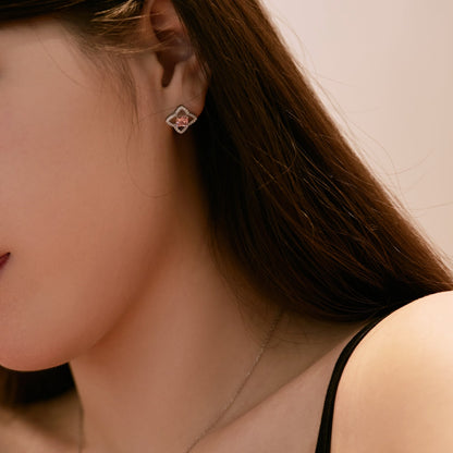[Polaidi Jewelry]Elegant Star Shape Princess Cut Daily Earrings