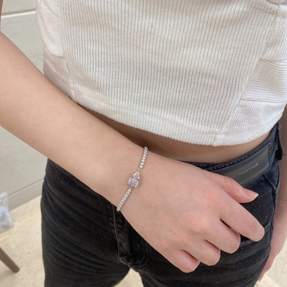 [Polaidi Jewelry]Dazzling Unique Multi Shape Lover Bracelet