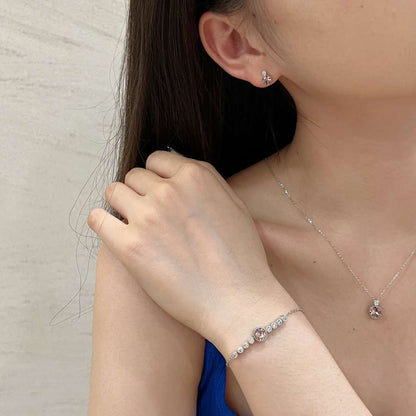 [Polaidi Jewelry]Luxurious Heart Of The Ocean Bracelet