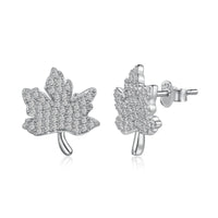 [Polaidi Jewelry ]Exquisite Maple Leaf Design Earrings