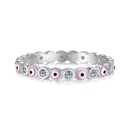 [Polaidi Jewelry]Sparkling Vibrant Round Shape Daily Ring