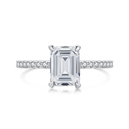 [Polaidi Jewelry]2.0 Carat Scintillating Ornate Radiant Cut Party Ring
