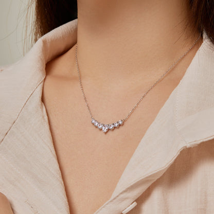[Polaidi Jewelry]Dainty Colorful Heart Necklace