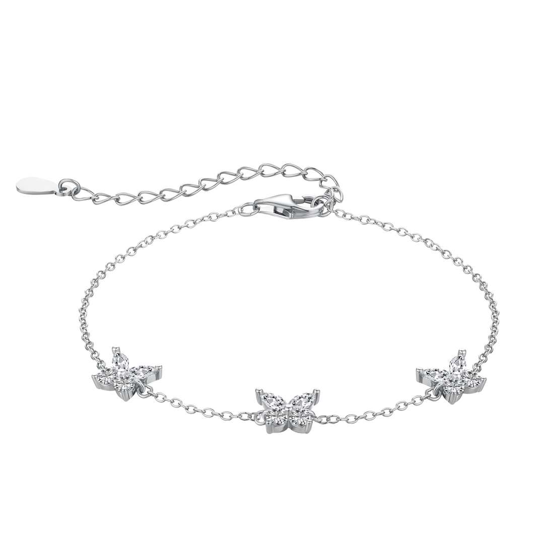 [Polaidi Jewelry]Radiant Butterfly Shape Necklace