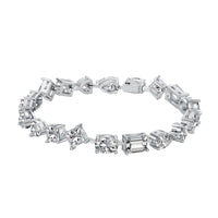 [Polaidi Jewelry ]Unique Exquisite Multi Cut Daily Bracelet