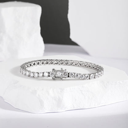[Polaidi Jewelry]Radiant Colorful Round Cut Party Bracelet
