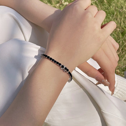 [Polaidi Jewelry]Radiant Colorful Round Cut Party Bracelet