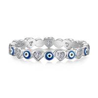 [Polaidi Jewelry ]Radiant Colorful Round Shape Daily Ring