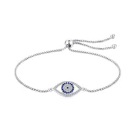 [Polaidi Jewelry ]Dazzling Eye Shape Necklace