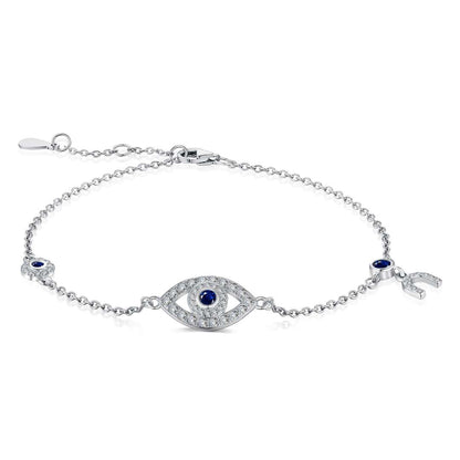 [Polaidi Jewelry]Dainty Eye Shape Necklace