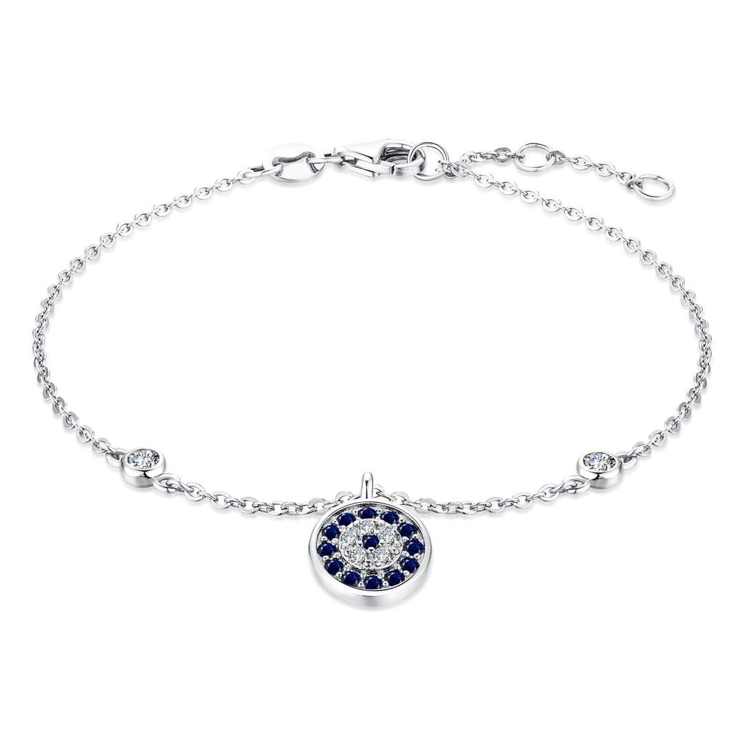 [Polaidi Jewelry]Devil's Eye Round Shape Bracelet