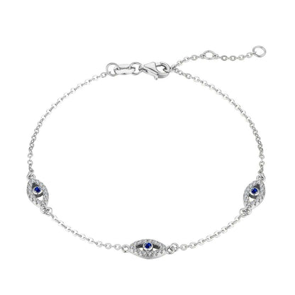 [Polaidi Jewelry]Evil Eye Shape Pendent Necklace