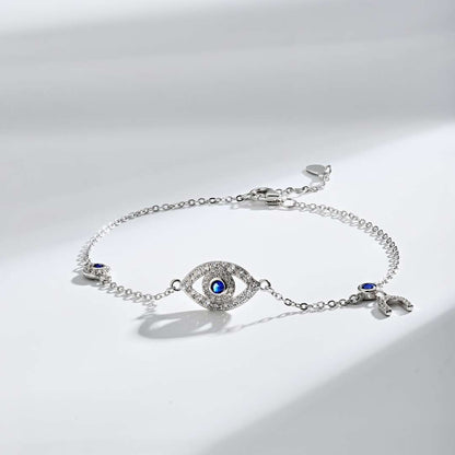 [Polaidi Jewelry]Dainty Eye Shape Necklace