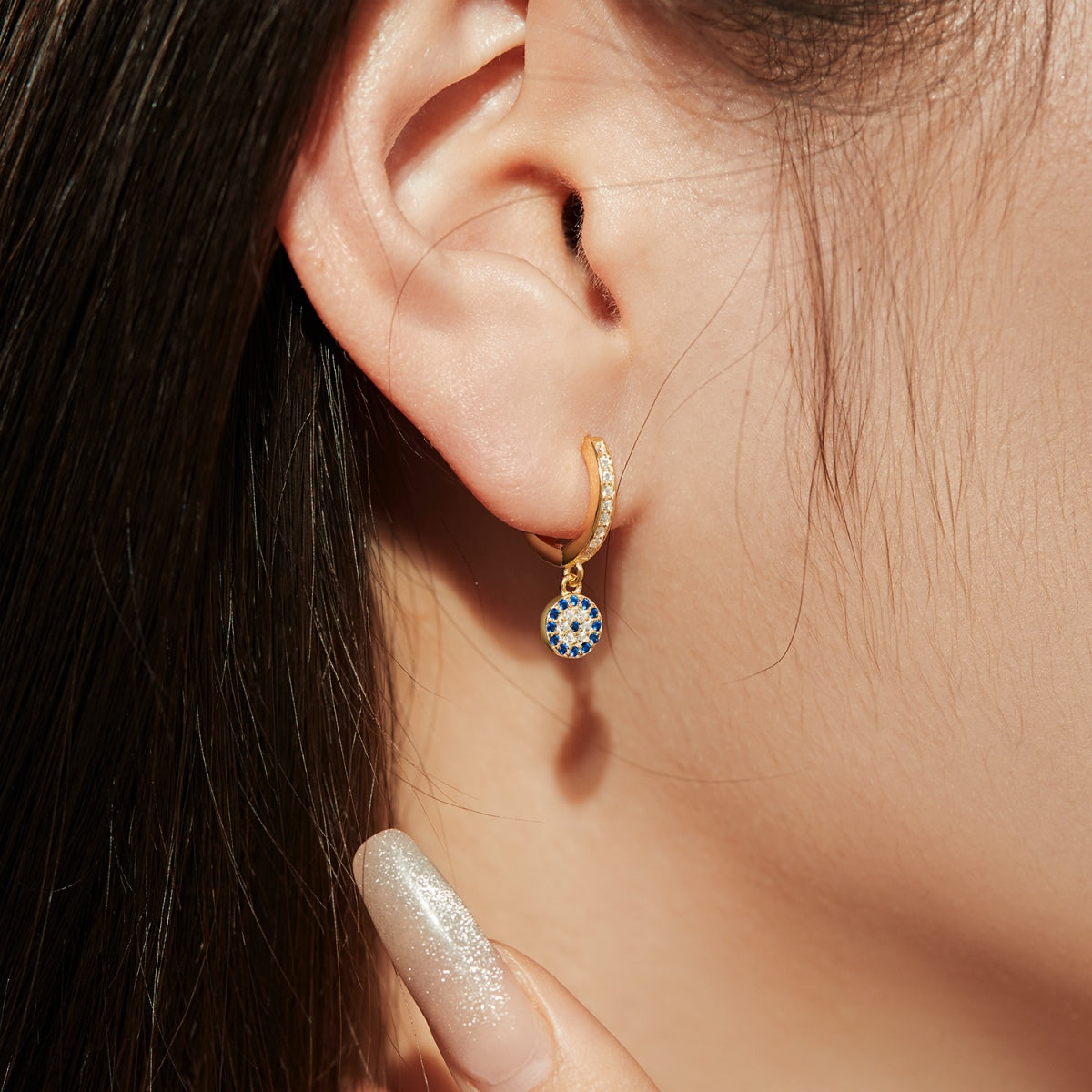 [Polaidi Jewelry]Unique Devil Eye Earrings