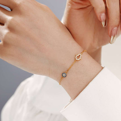 [Polaidi Jewelry]Gost Shape & Round Shape Necklace