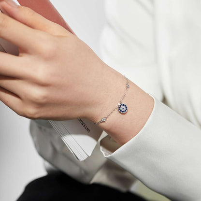 [Polaidi Jewelry]Devil's Eye Round Shape Bracelet