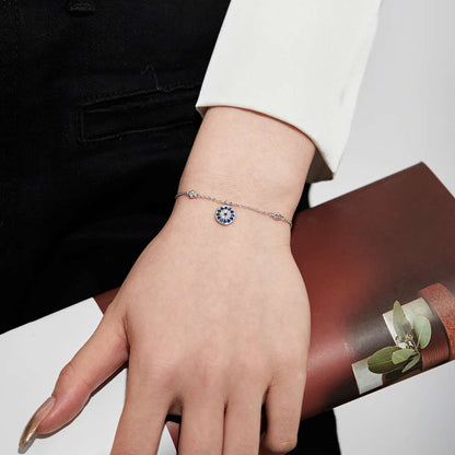 [Polaidi Jewelry]Devil's Eye Round Shape Bracelet