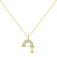 [Polaidi Jewelry ]Unique Rainbow Star Necklace