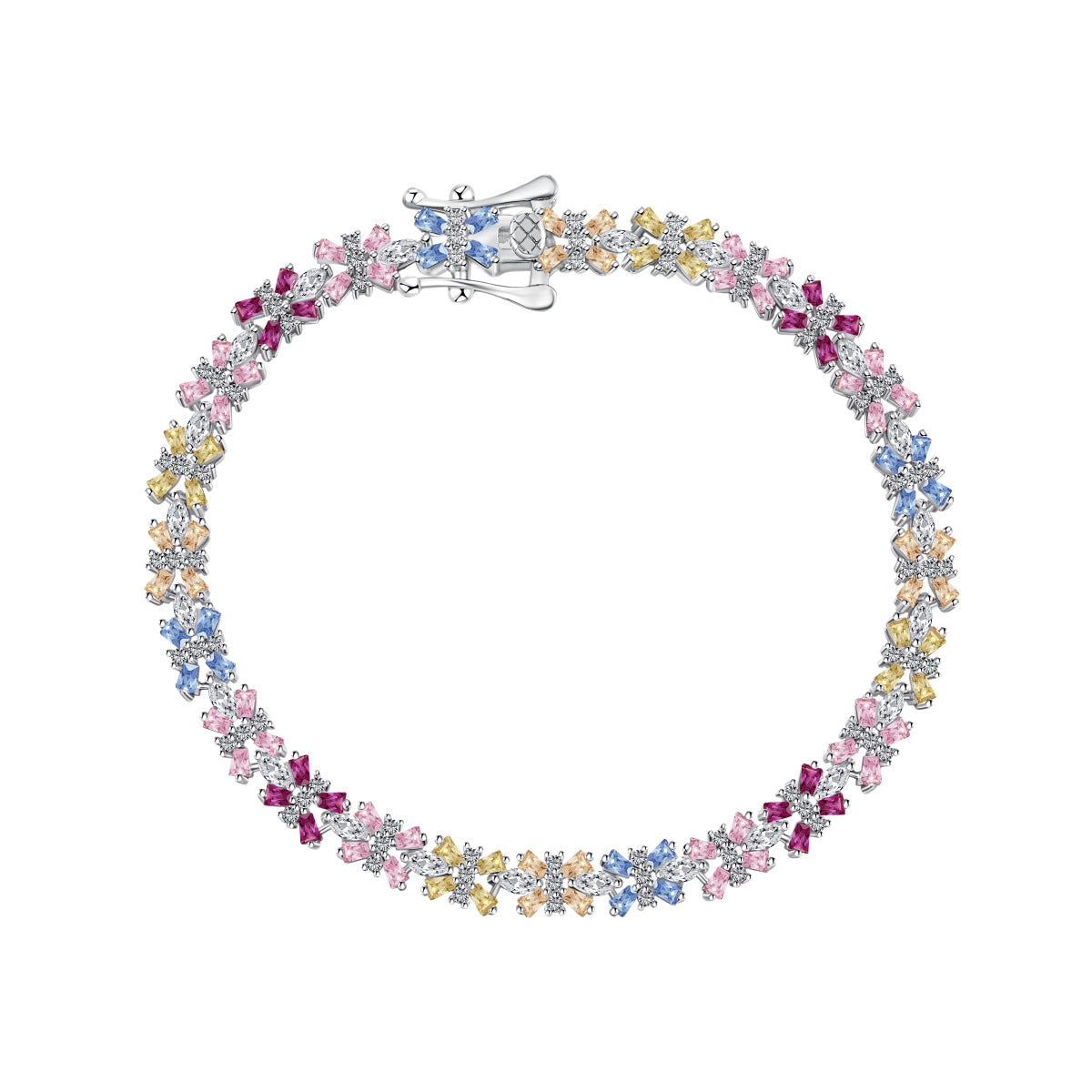 [Polaidi Jewelry]Unique Colorful Butterfly Shape Party Bracelet