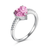 [Polaidi Jewelry ]2.0 Carat Dazzling Lustrous Heart Cut Lover Ring