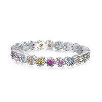 [Polaidi Jewelry ]Exquisite Colorful Round Cut Party Ring