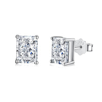 [Polaidi Jewelry ]Radiant Luxurious Princess Cut Daily Earrings