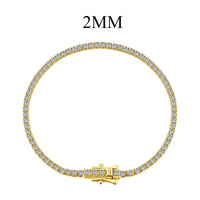 [Polaidi Jewelry ]Radiant Colorful Round Cut Party Bracelet